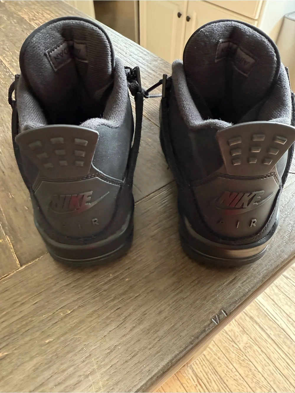 Air Jordan Retro 4 Black Cat 4.5Y no box like new worn 1-2x